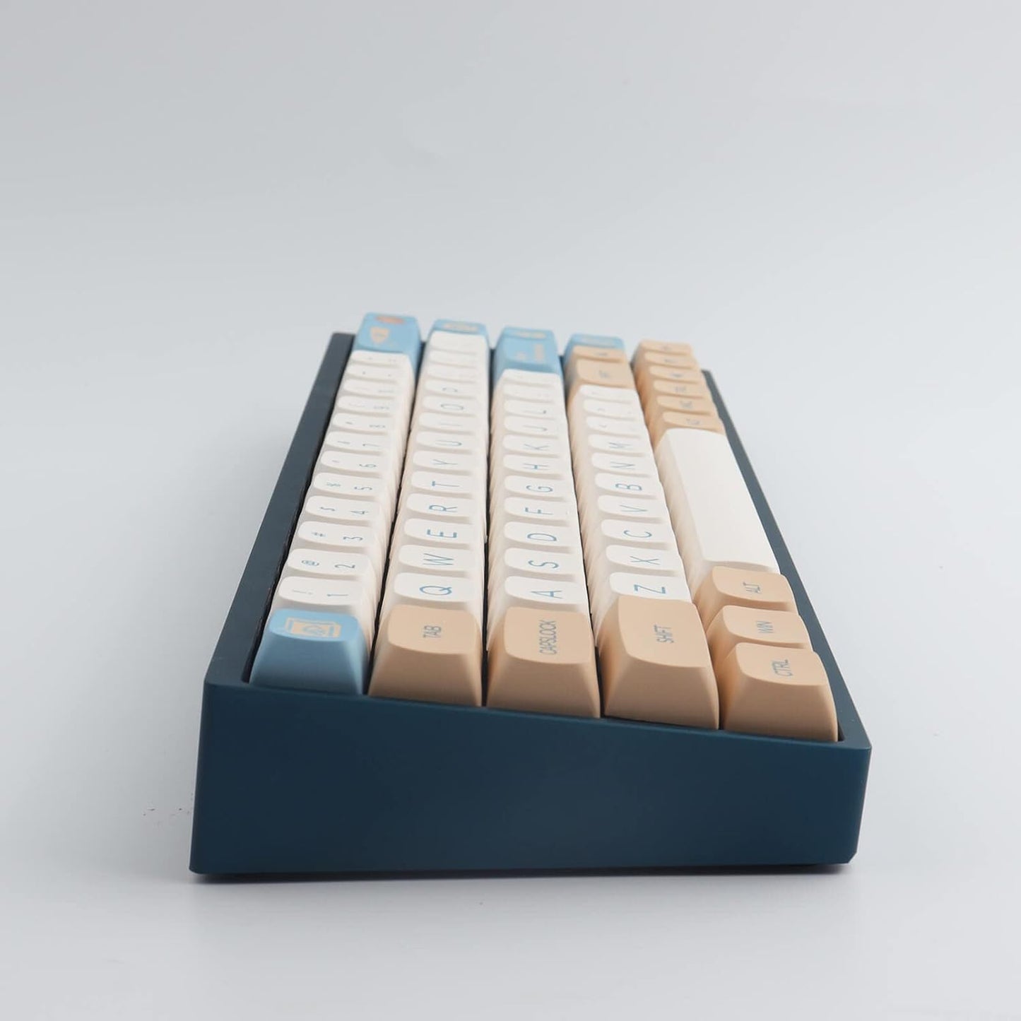 Hyekit PBT Keycaps 138 Keys Soy Milk Keycap Dye-Sublimation Cute Keycaps XDA Profile Custom Keycap Set for Mac Windows PC Mechanical Keyboards
