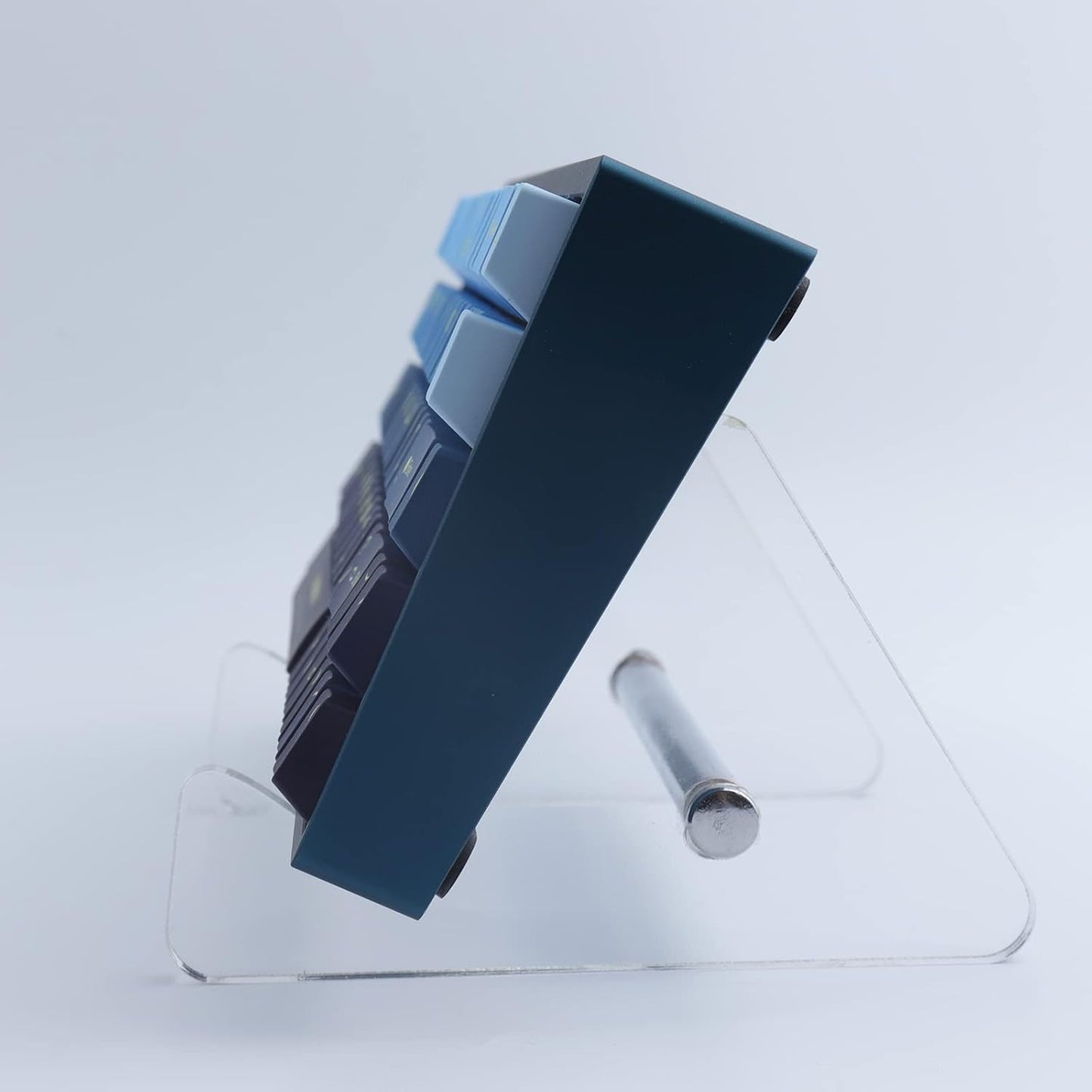 Hyekit Keyboard Stands Mechanical Keyboard Display Stand Transparent Super Thick Acrylic Frame Holder Stand Gaming Keyboard Plate Holder Display Stand