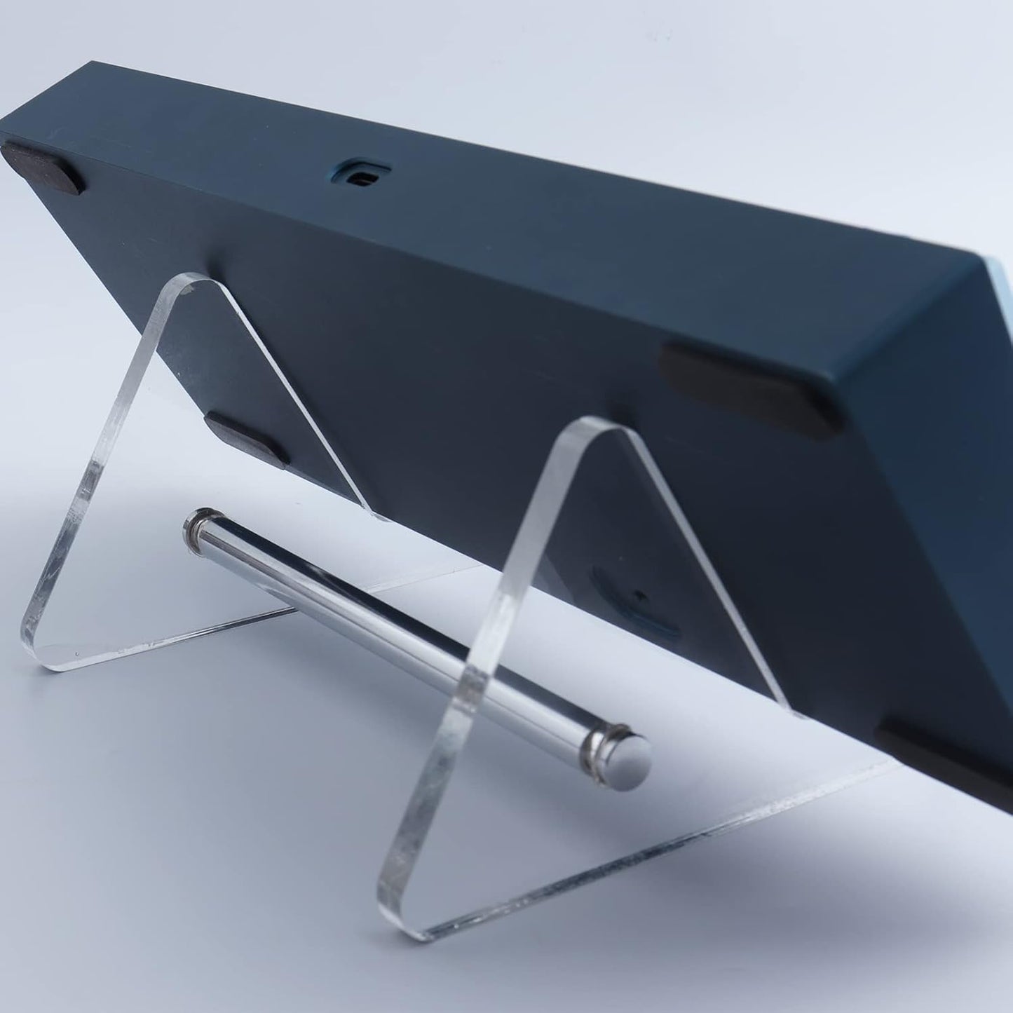 Hyekit Keyboard Stands Mechanical Keyboard Display Stand Transparent Super Thick Acrylic Frame Holder Stand Gaming Keyboard Plate Holder Display Stand