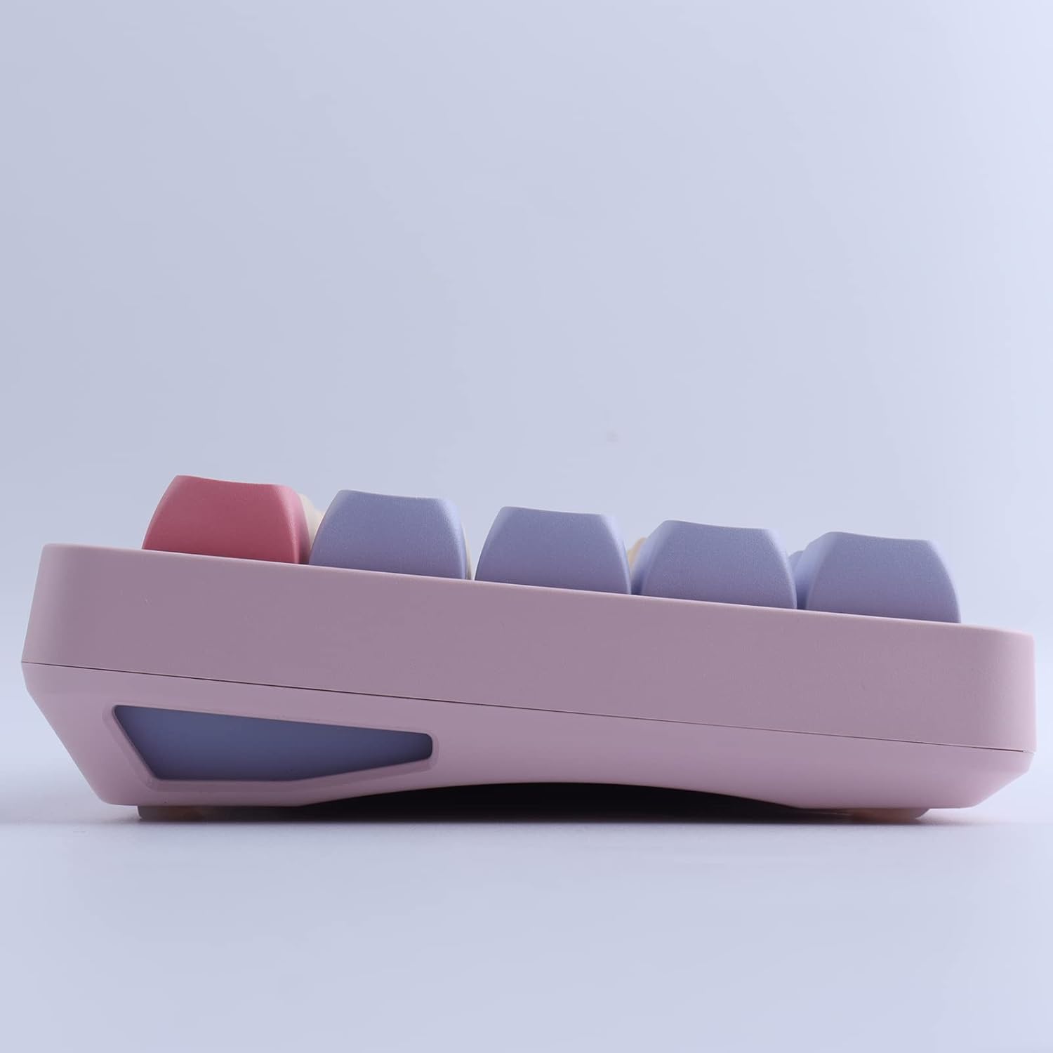 Hyekit Marshmallow Keycaps - 132 Keys, Dye-Sublimation, Cute Design, XDA Profile, Cherry Gateron MX Switch Compatible