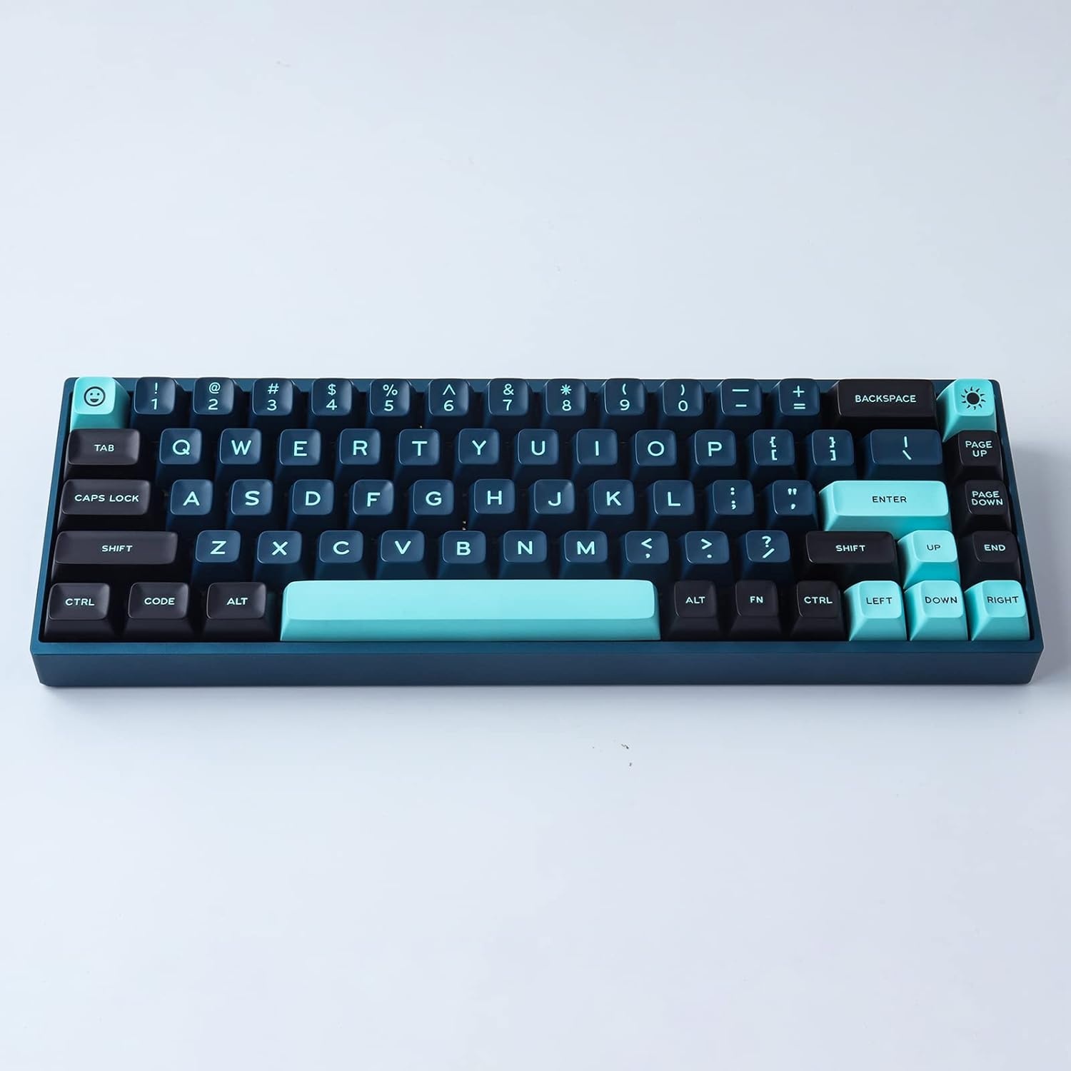 Hyekit Custom Keycaps - Doubleshot Keycaps, Godzilla, SA Profile, 170 Key Set, for Mechanical Keyboard, US and UK Layouts, 2.25u, 2.75u, 3u, 6.25u, 7u Spacebar(Monster)