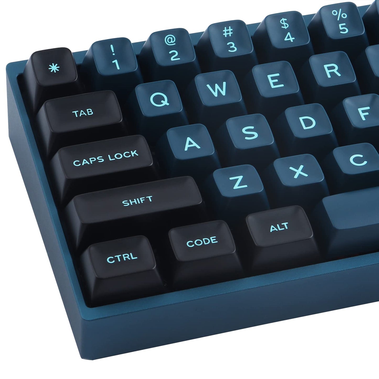 Hyekit SA Keycaps, 173 Keys Doubleshot ABS Keycaps Full Key Set for Cherry Gateron MX Switches Mechanical Keyboards, US/UK Layouts with 6.25u, 7u Spacebar (Salon)