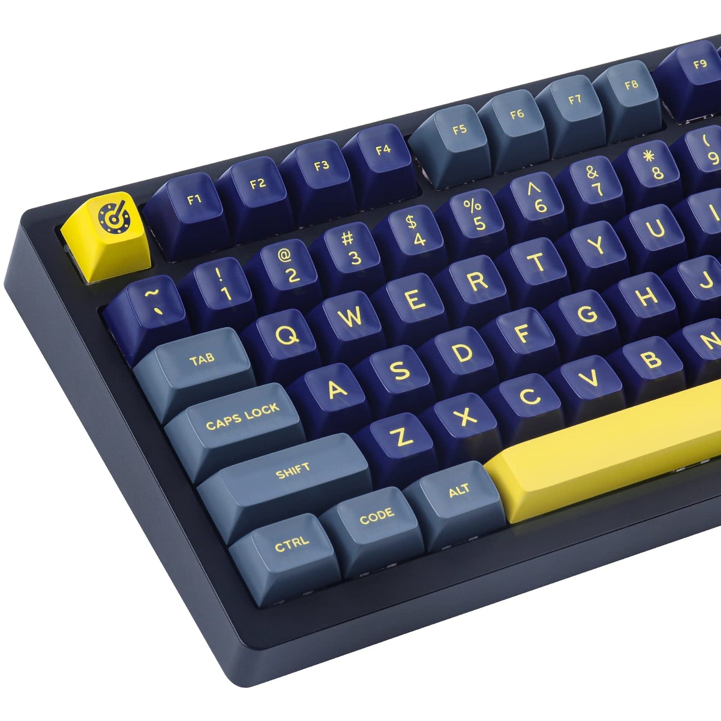 Hyekit Custom Keycaps - Doubleshot Keycaps, Godzilla, SA Profile, 170 Key Set, for Mechanical Keyboard, US and UK Layouts, 2.25u, 2.75u, 3u, 6.25u, 7u Spacebar(Monster)