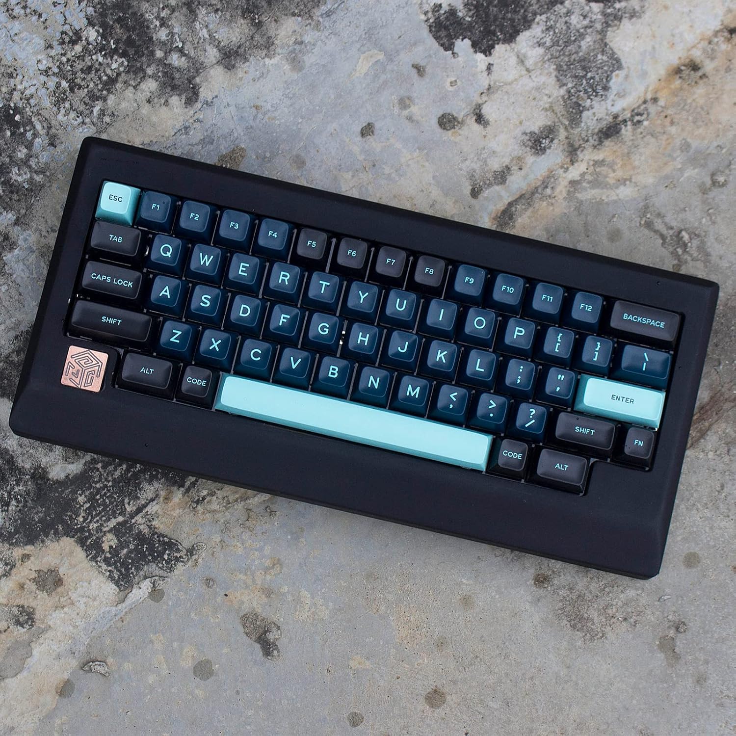 Hyekit Custom Keycaps - Doubleshot Keycaps, Godzilla, SA Profile, 170 Key Set, for Mechanical Keyboard, US and UK Layouts, 2.25u, 2.75u, 3u, 6.25u, 7u Spacebar(Monster)